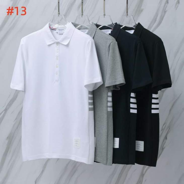 Picture of Thom Browne Polo Shirts Short _SKUThomBrowneM-2XL12yr2925432